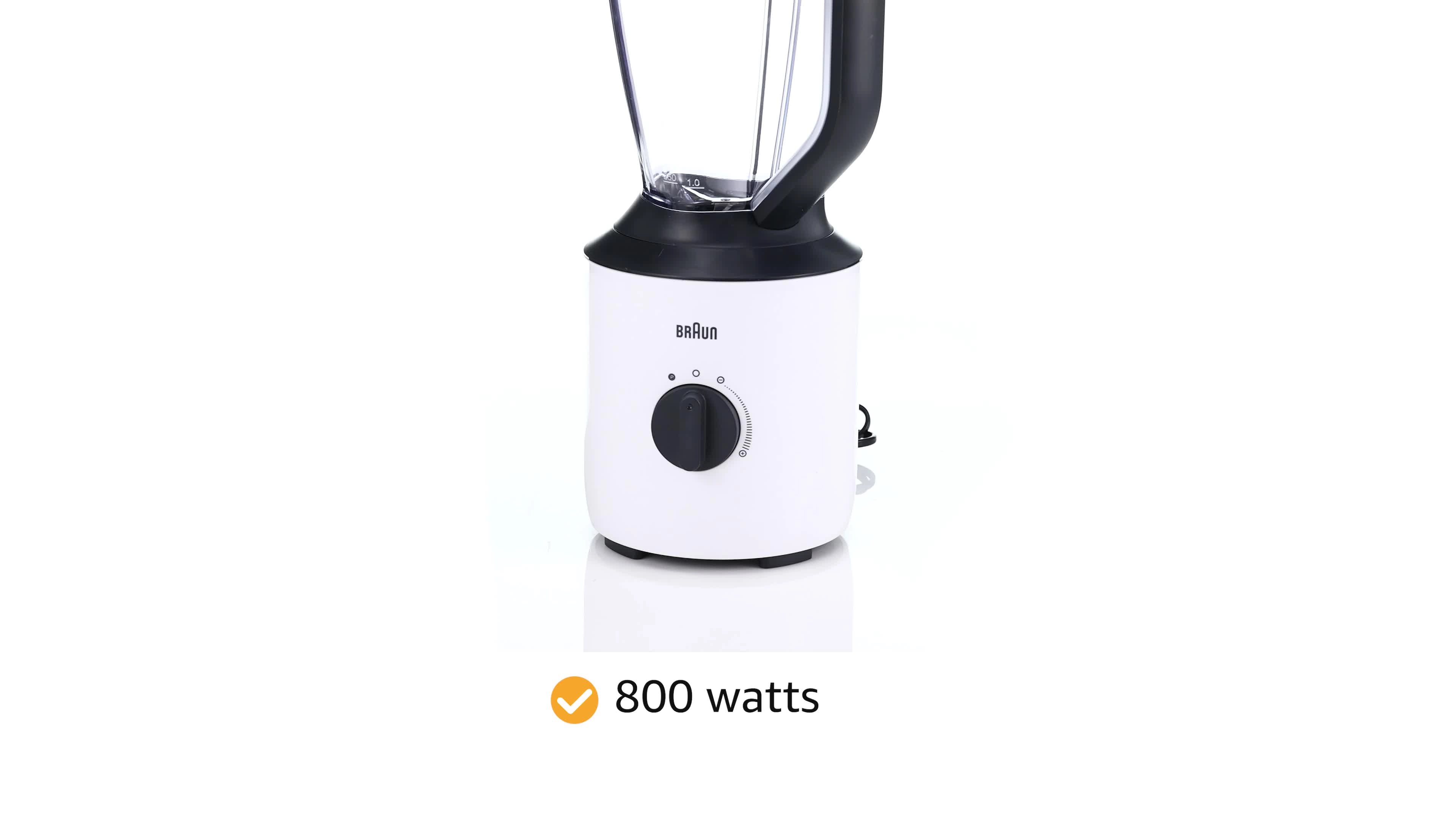 PowerBlend 3 - Variable Speeds Pulse function Dishwasher Safe