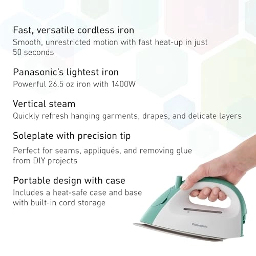 NIQL300G - 1400W Cordless Steam Iron
