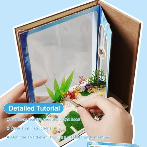 3D Puzzle Dollhouse Kit - Wood LED Light
