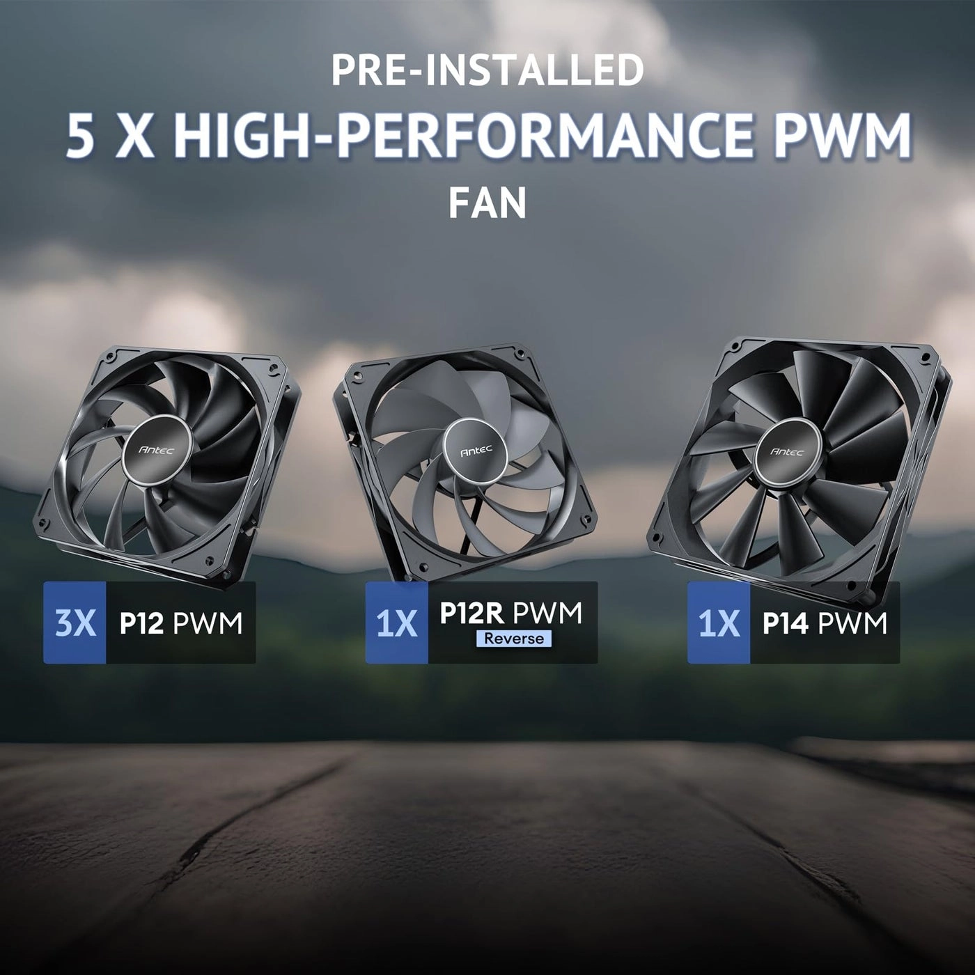 Flux Wood - Mid-Tower E-ATX