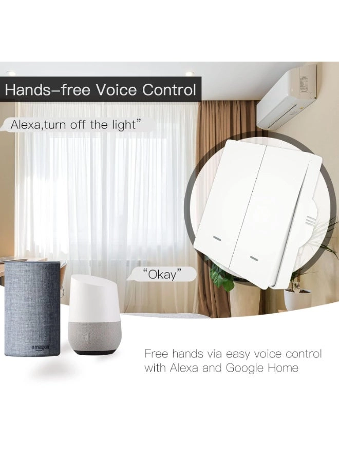 Smart WiFi Switch - 3 GANG Requires Neutral 100-240V AC