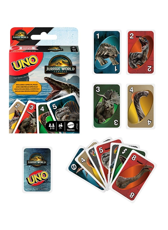 UNO: Jurassic World Rebirth - Card Game
