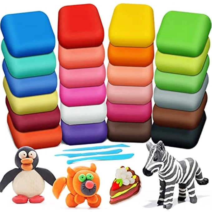 Magic Clay - 3+ years 24 colors