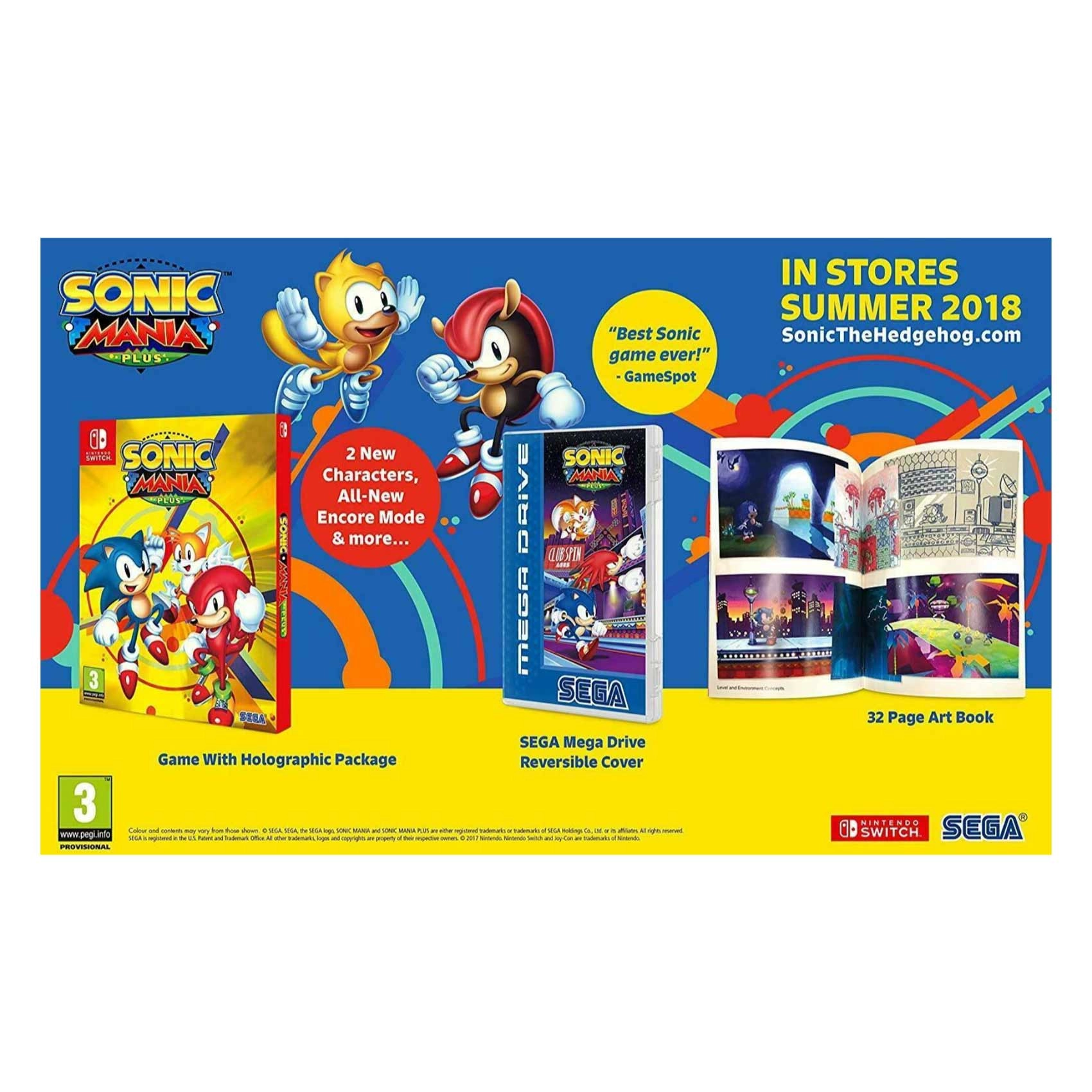 Sonic Mania Plus | Nintendo Switch
