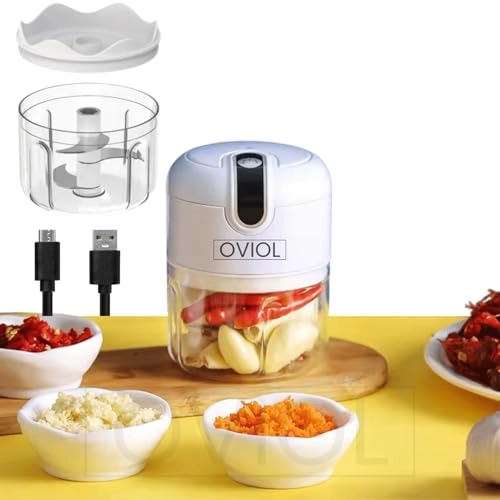 Mini Electric Chopper - 250 ML Battery Powered