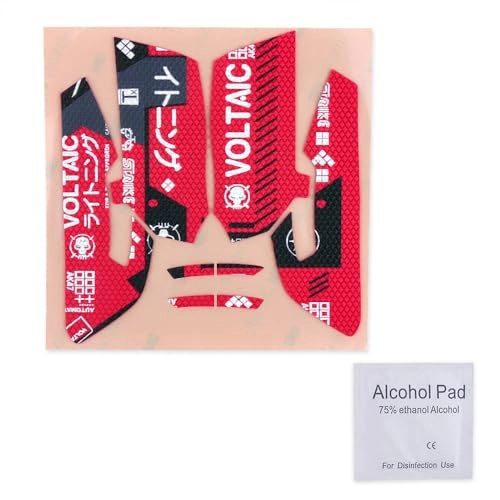 Cool Patterns Textures Grip Tape - Razer Viper Viper Ultimate Red