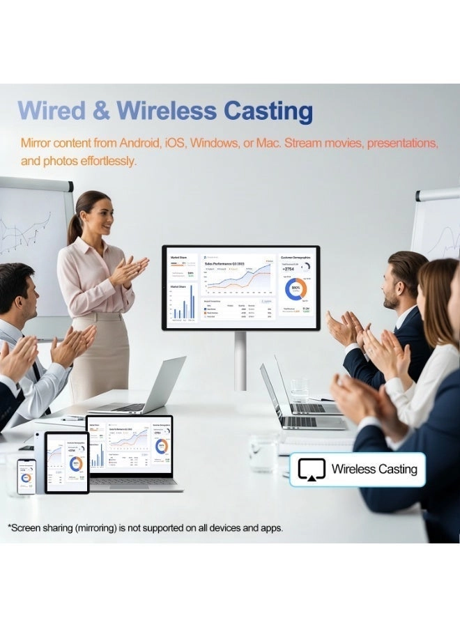 Portable Smart TV - 1080P 21.5 Inch