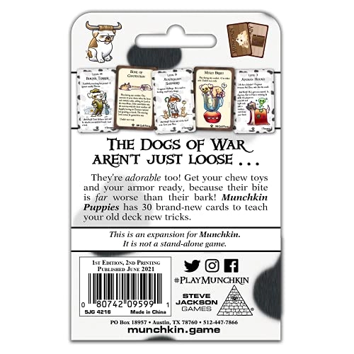 Munchkin: Puppies - Card Game
