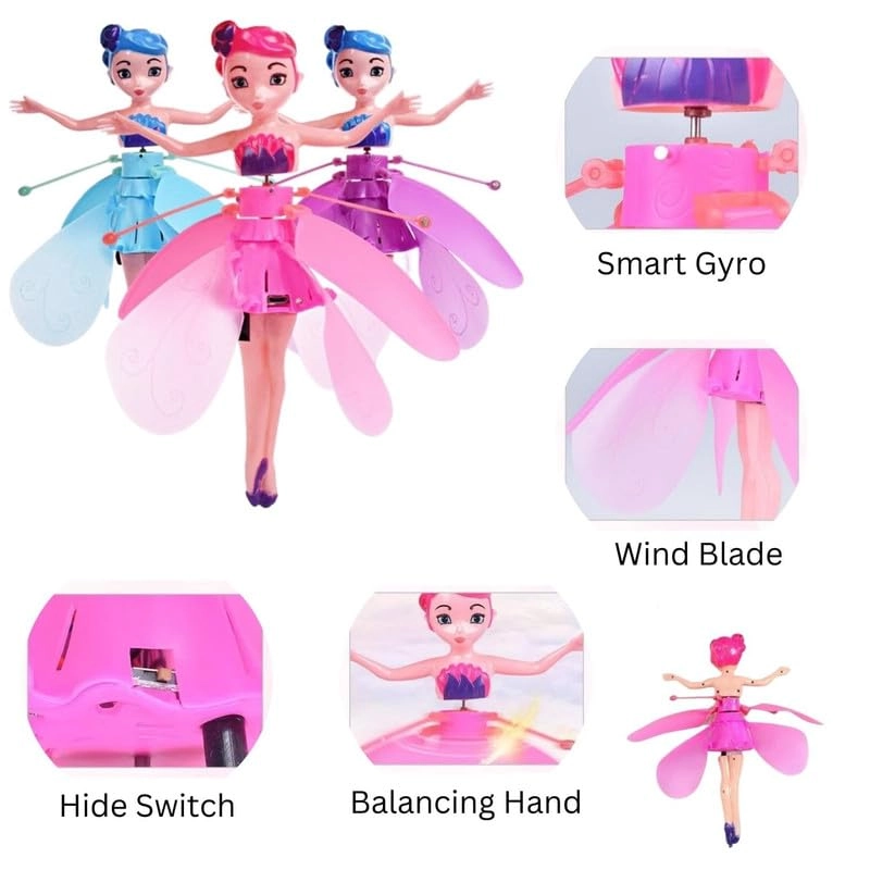 Flying Fairy Doll - Hand Sensor Control USB Powered Ages 12+