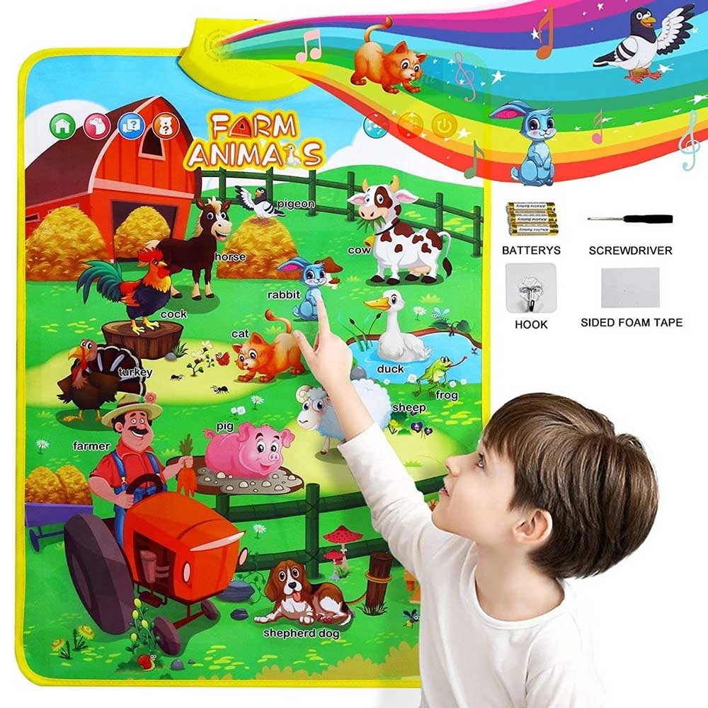 Talking Poster - Farm Animals 42 x 14 x 4 cm