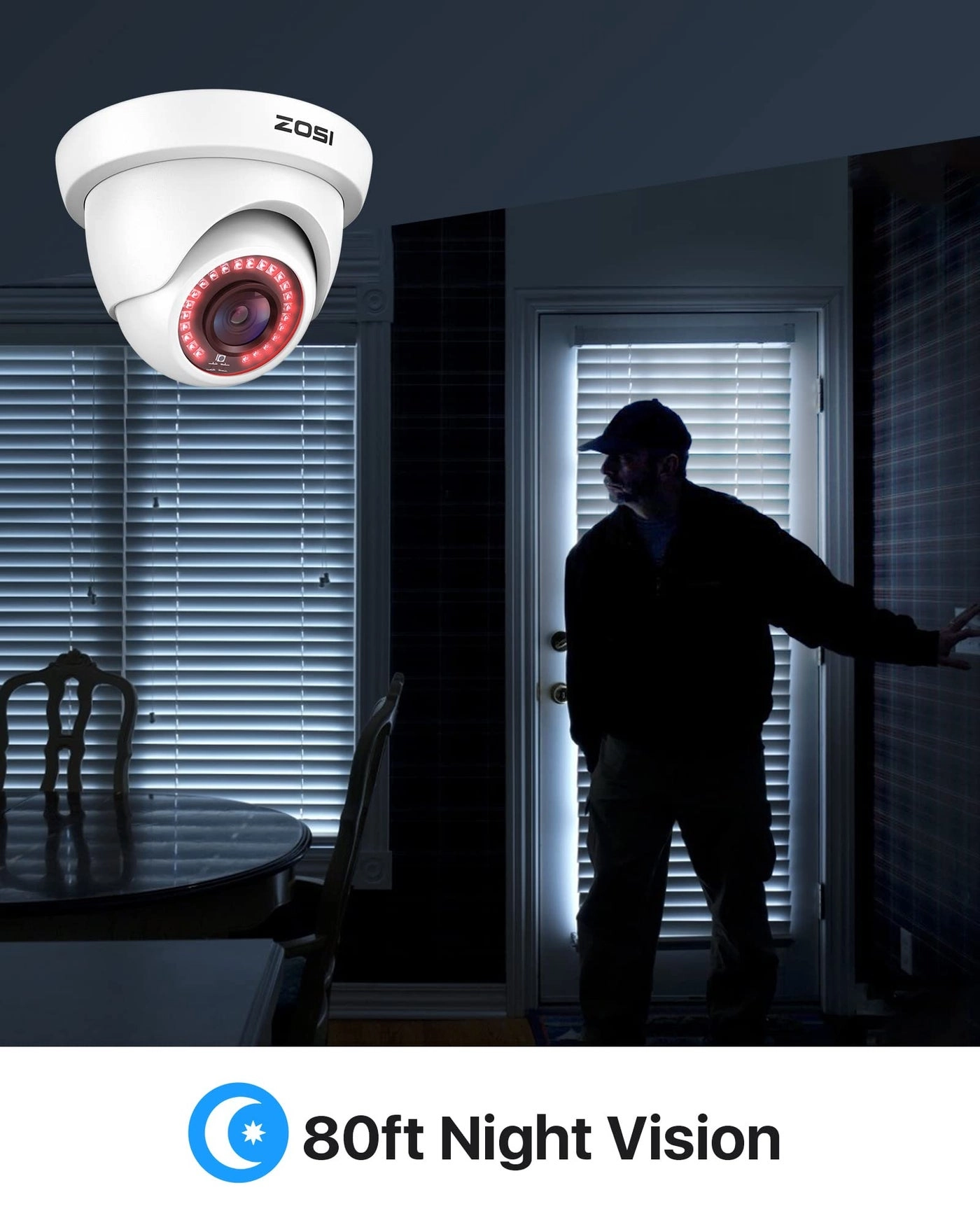 2.0MP FHD 1080p Dome Camera