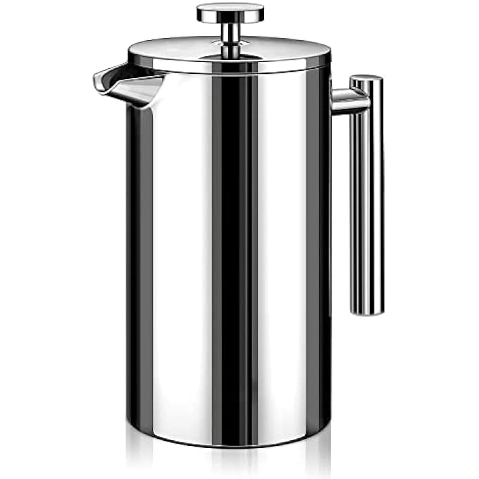 French Press - 800Ml 4-Level Filtration