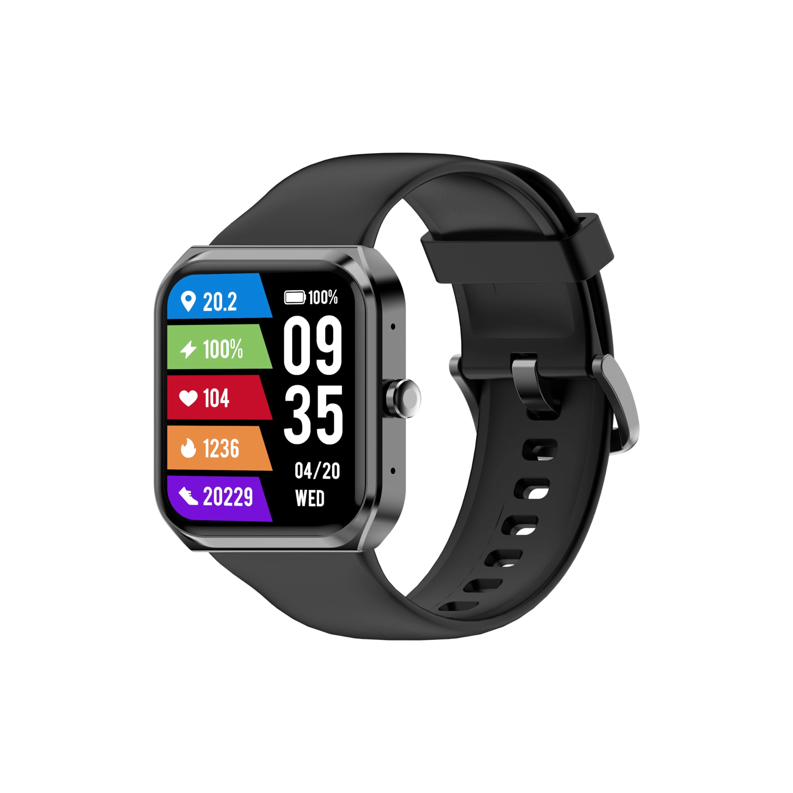 MXQ Fitness Smart Watch Aluminum