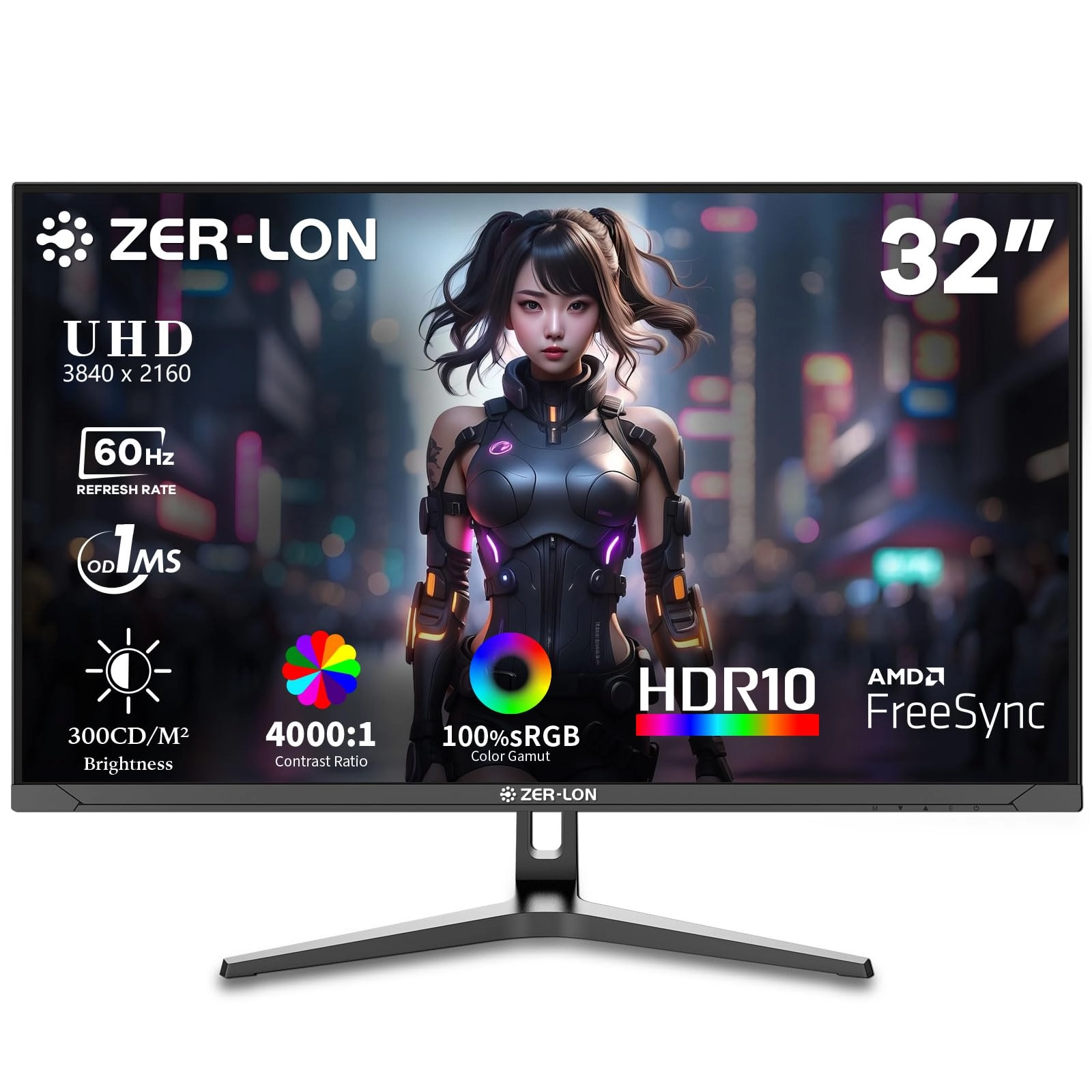 ZER-LON PD22320W - 32 Inches 3840x2160
