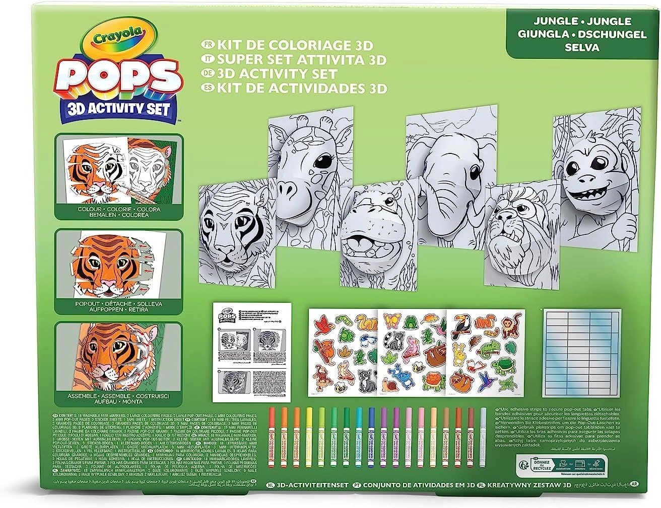 Pops Super Jungle - Multi Colour 6+
