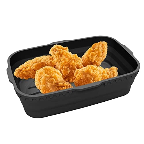 Foldable Air Fryer Liner - food-grade silicone 2Pcs