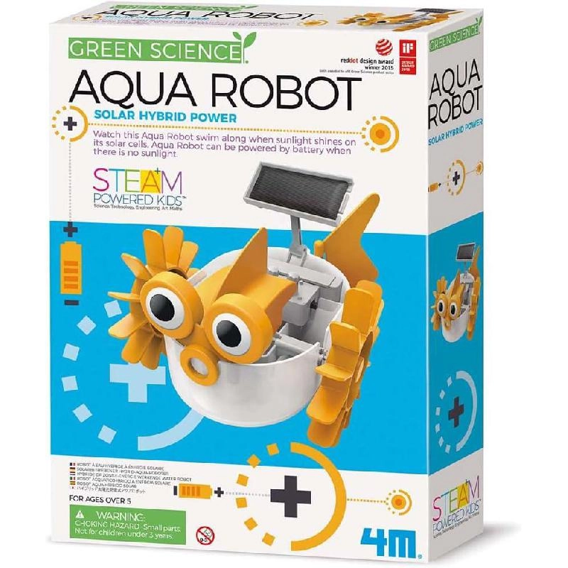 4M Aqua Robot Science - Solar Energy - 5 Years and Above