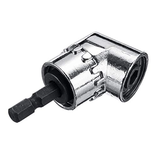 Right Angle Extension Driver - 1/4 Inch Hex Shank 105 Degree 300mm Flexible Shaft