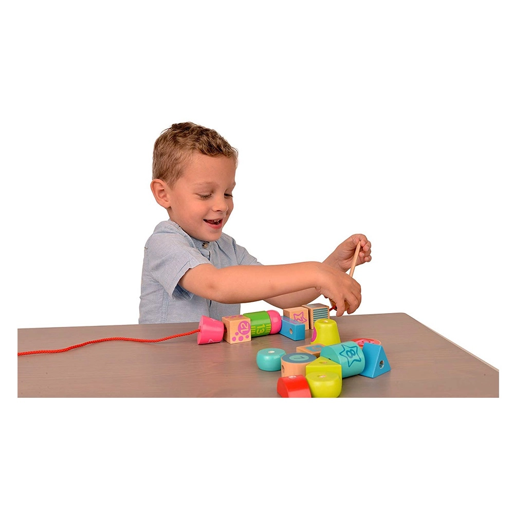 Sort Lace & Build - Suitable for 3 years & above 38 pieces