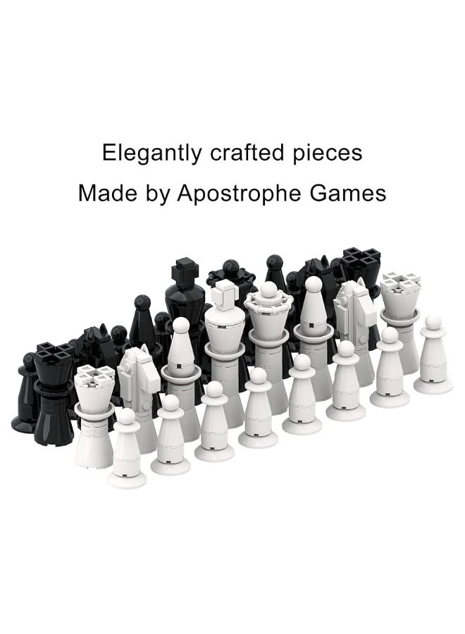 Apostrophe Games Building Block Chess Set - 1024 pcs