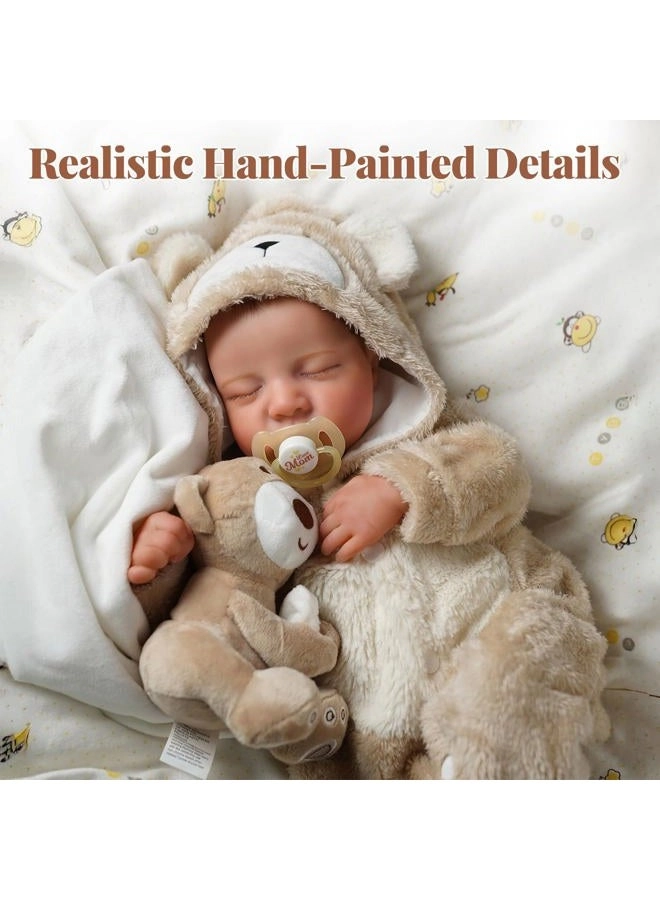 Reborn Baby Doll - 17Inch Vinyl Boy Ages 3+