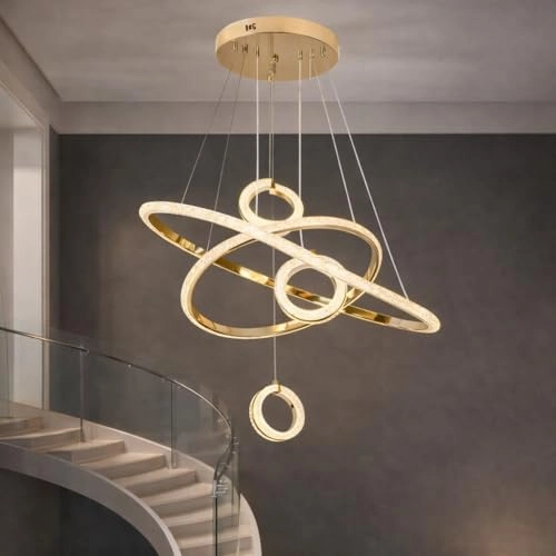 Infinity Ring Chandelier - Dimmable