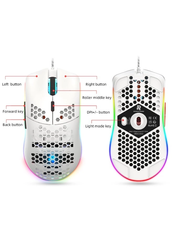 Gaming Keyboard and Mouse Combo - Wired