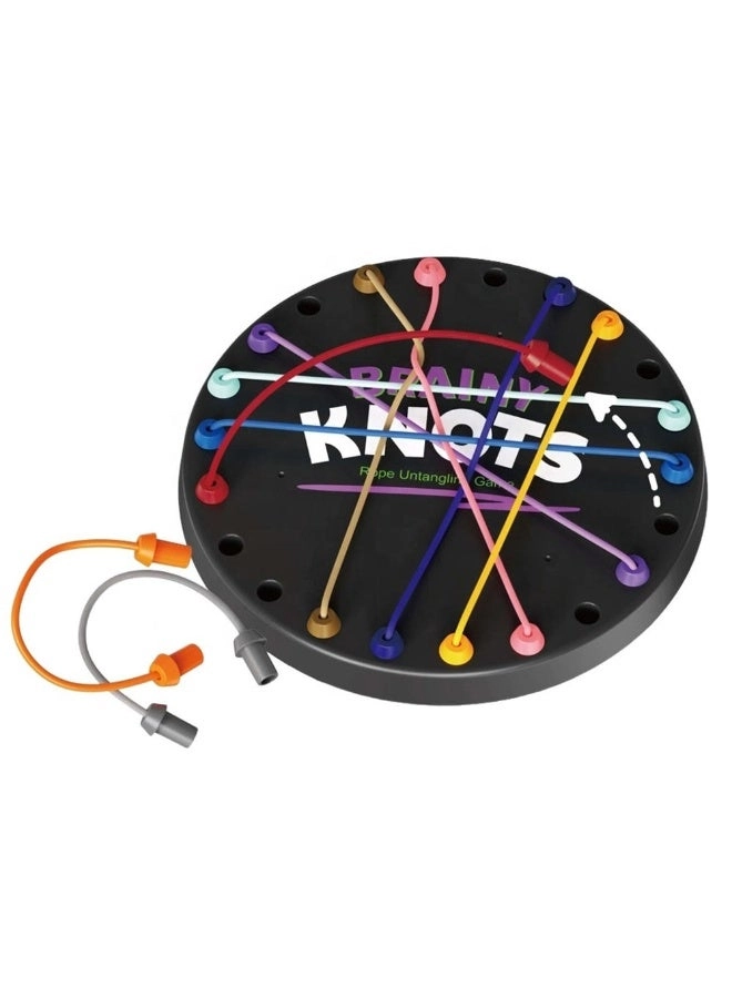 Capstro Rope Knot Puzzle - 10 Elastic Cords Storage Bag