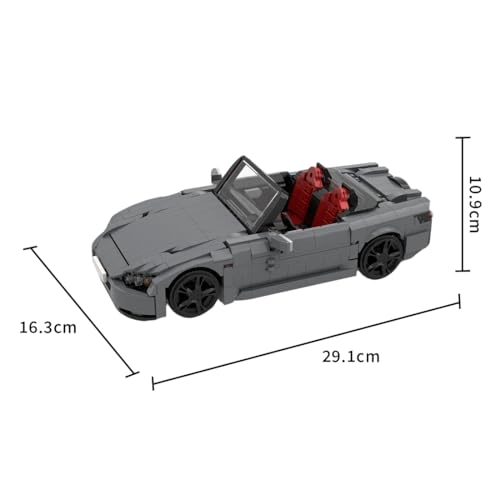 Convertible Sports Car - 1254 pcs