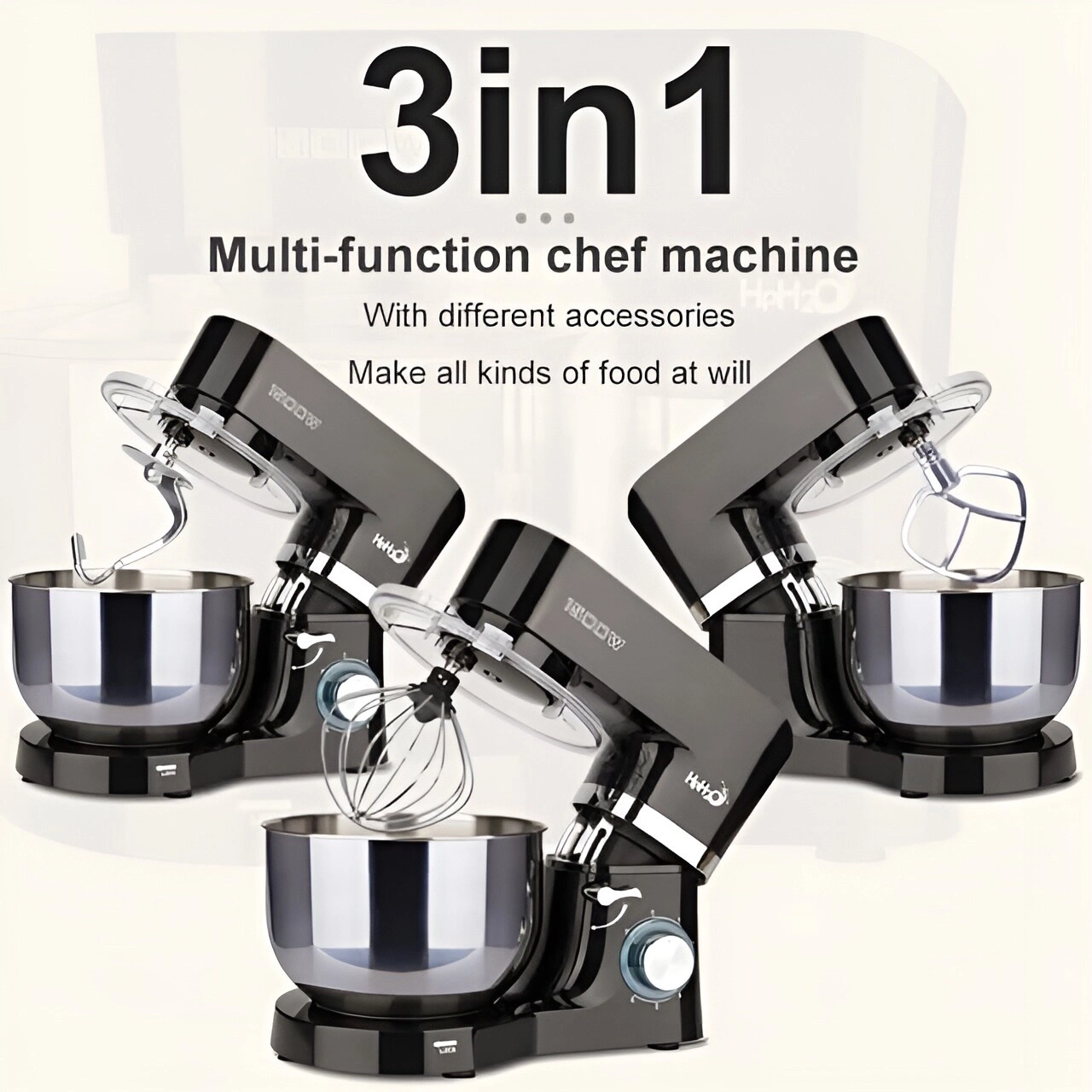 Electric Stand Mixer - 5.5L 1500W