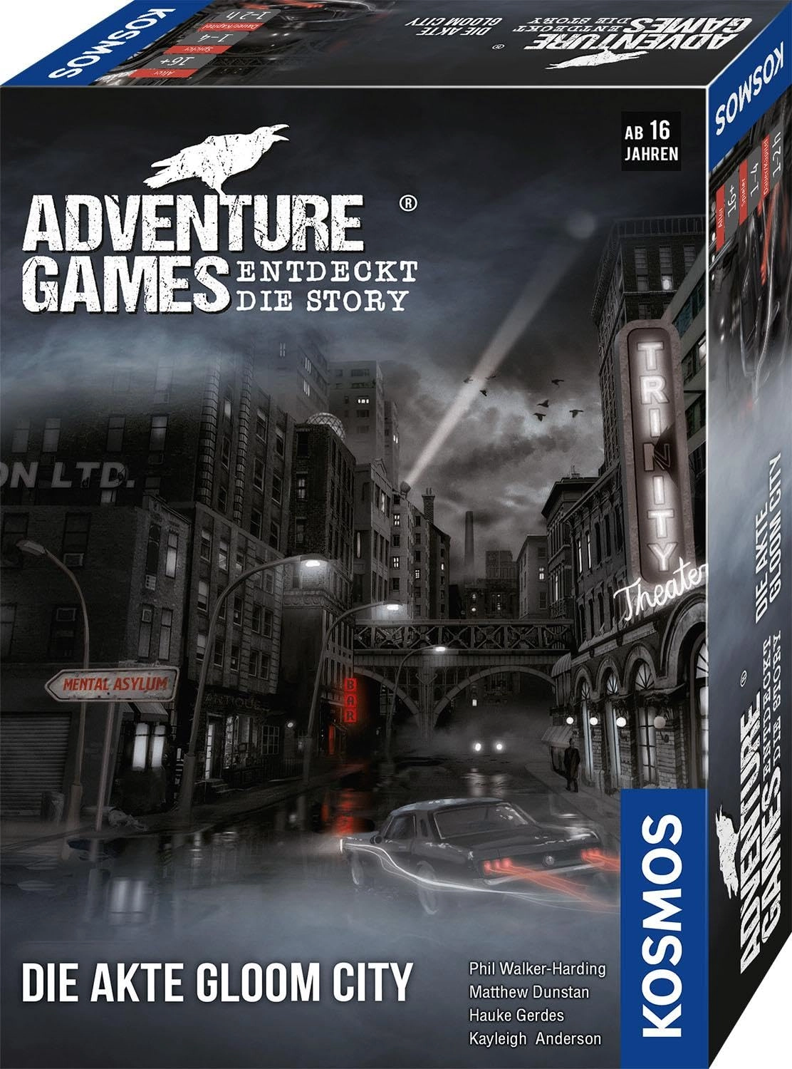 Kosmos Die Akte Gloom City - Cooperative Adventure Game (German)