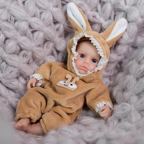 Reborn Baby Doll - 6 inch Silicone
