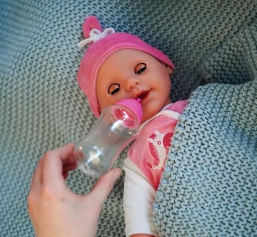 Laura Soft-Bodied Doll - 38 cm Closing Eyes Ages 3+