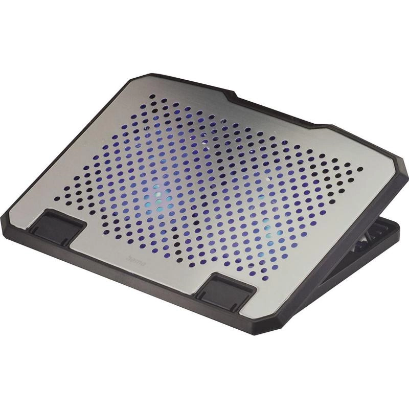 Black Metal Laptop Cooler - 2 Fans 15.6 Inch