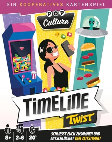 Timeline Twist: Pop Culture - Card Game (German)