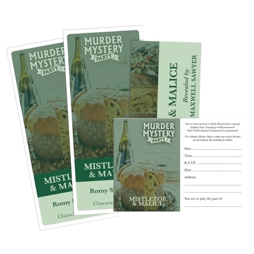Murder Mystery Party: Mistletoe & Malice