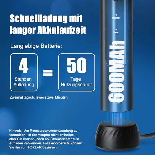 3862 - 8 Brush Heads 3 Modes White