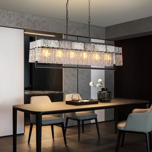 Large Rectangular Chandeliers