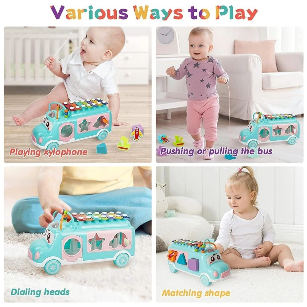 Baby Musical Activity Bus - Suitable for 24 months & above