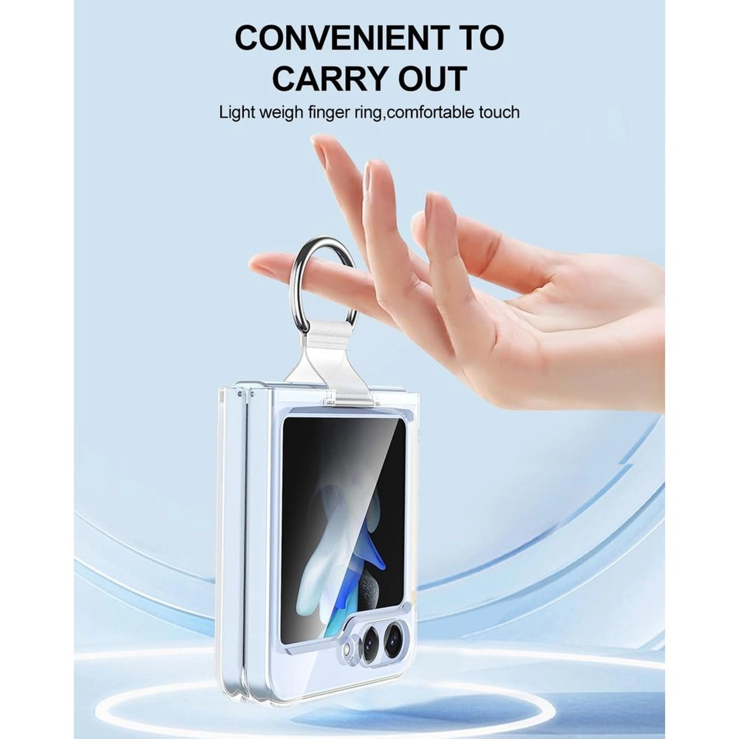 Clear Case for Samsung Galaxy Z Flip 6