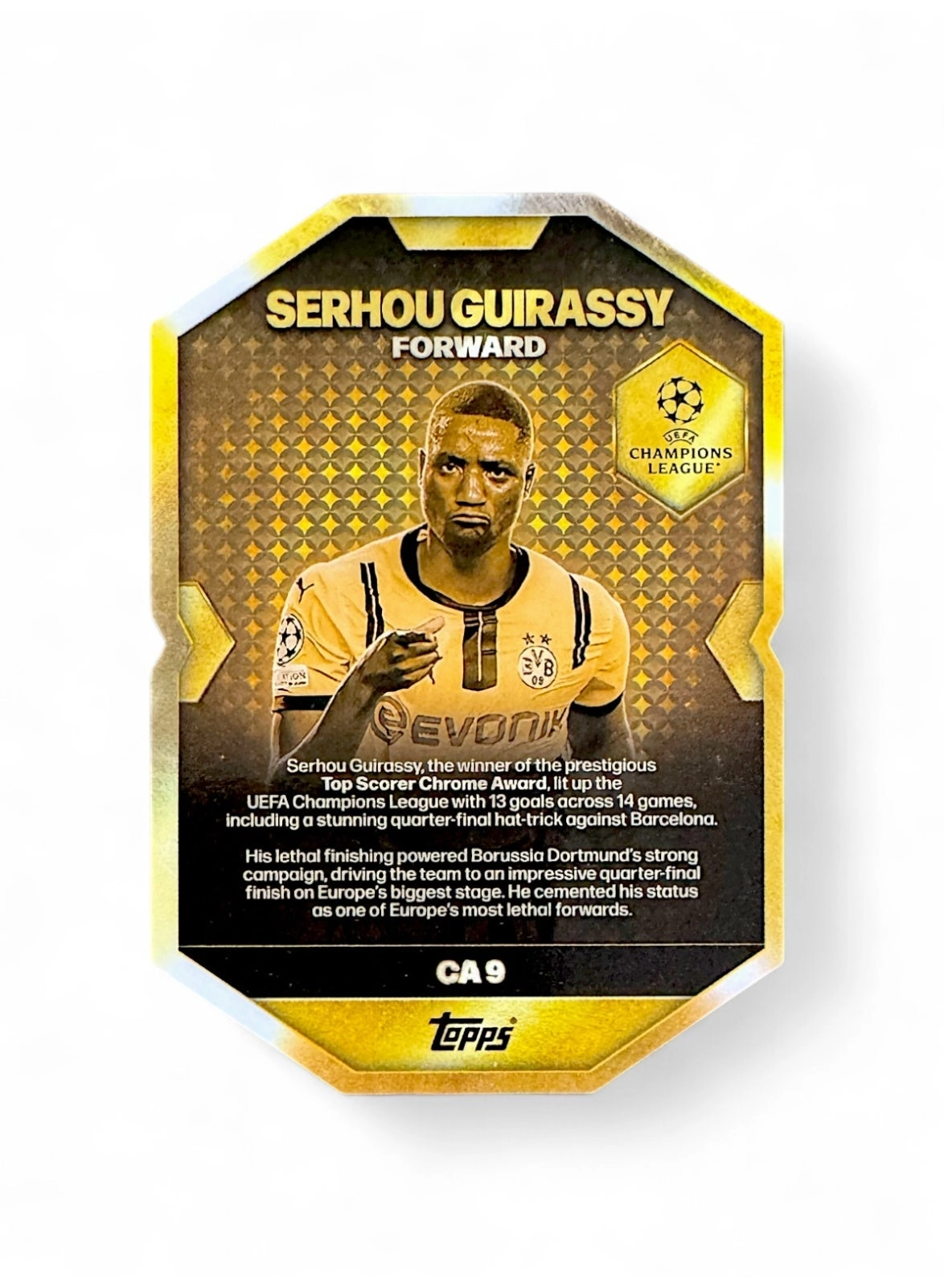 Serhou Guirassy - Chrome Award + Bonus Cards - 41pcs
