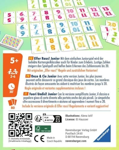 Elfer raus! Junior - Card Game