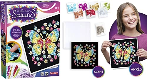 Mille et un sequins - butterfly or white tiger 1 piece(s)