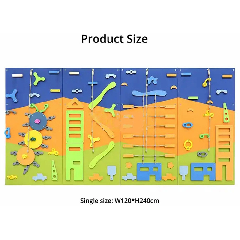 Series 3 - Indoor Kids Climbing Wall 120 x 240 cm