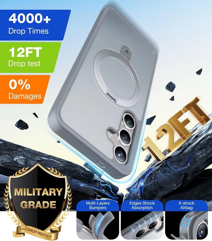 UPRO Ostand Matte Series Case for Samsung S24