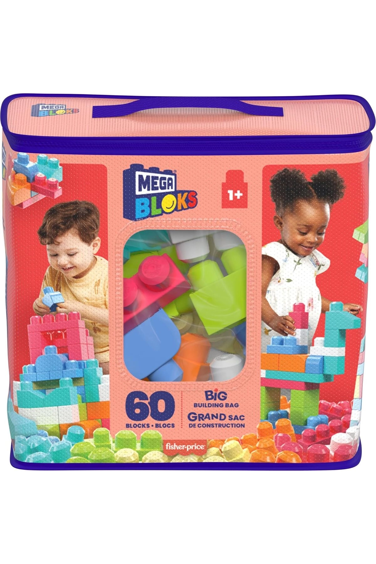 Big Building Bag - Girls 60pcs