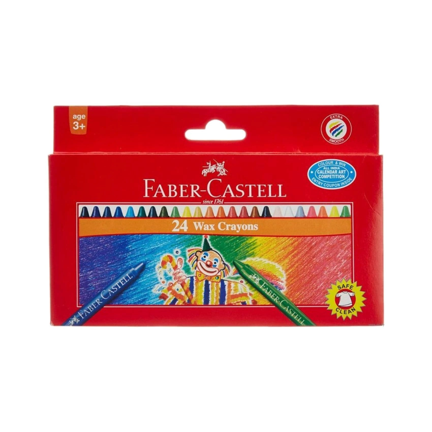 Jumbo Wax Crayons - 24 piece(s)