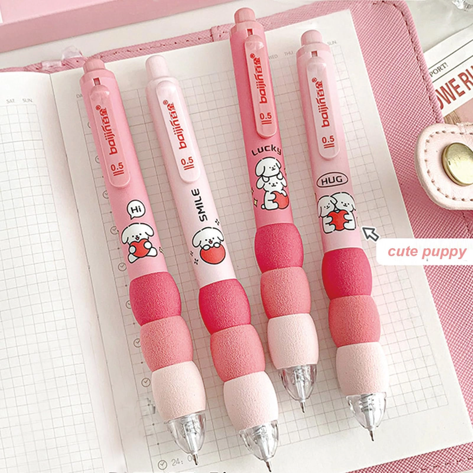 Gel Pens - 4 pieces 0.5mm