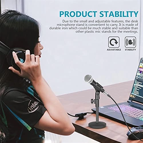 Microphone Stand - Desktop Condenser 25CM