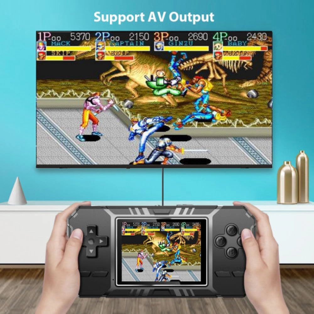 Portable Handheld Game Console - 3.5-inch Screen 500-in-1